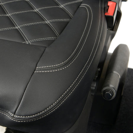 VW T6 / T6.1 Shuttle Tailored Leatherette Seat Covers (2015 Onwards) - UK Custom Covers