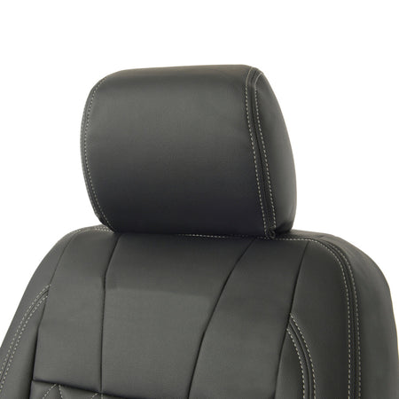 VW T6 / T6.1 Kombi Tailored Leatherette Seat Covers (2015 Onwards) - UK Custom Covers