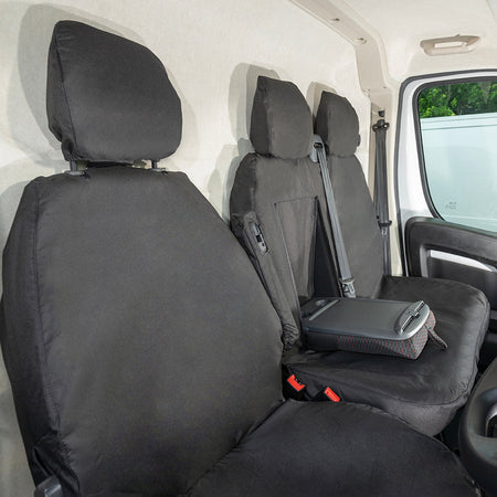 Peugeot Boxer Tailored PU Seat Covers - UK Custom Covers