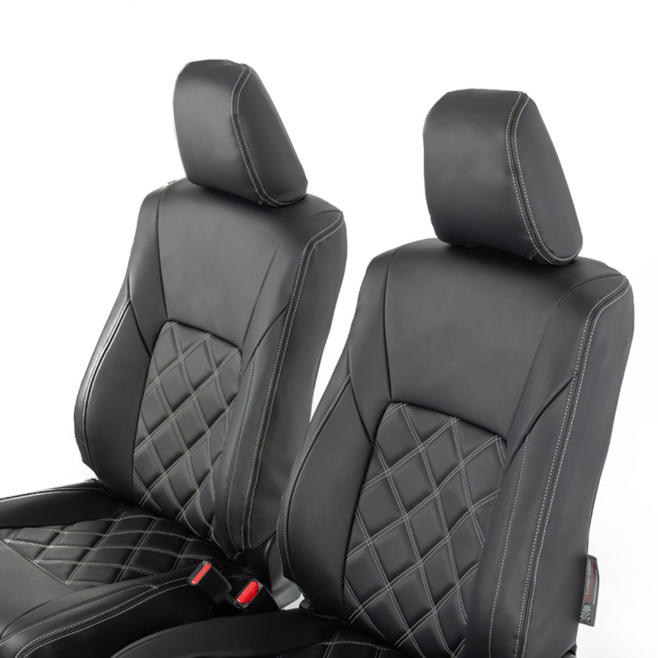 Toyota Hilux Leatherette Seat Covers (2016 Onwards)