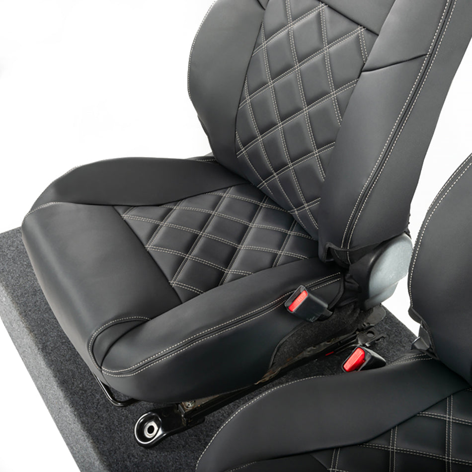 Toyota Hilux Icon Leatherette Seat Covers (2016 Onwards)