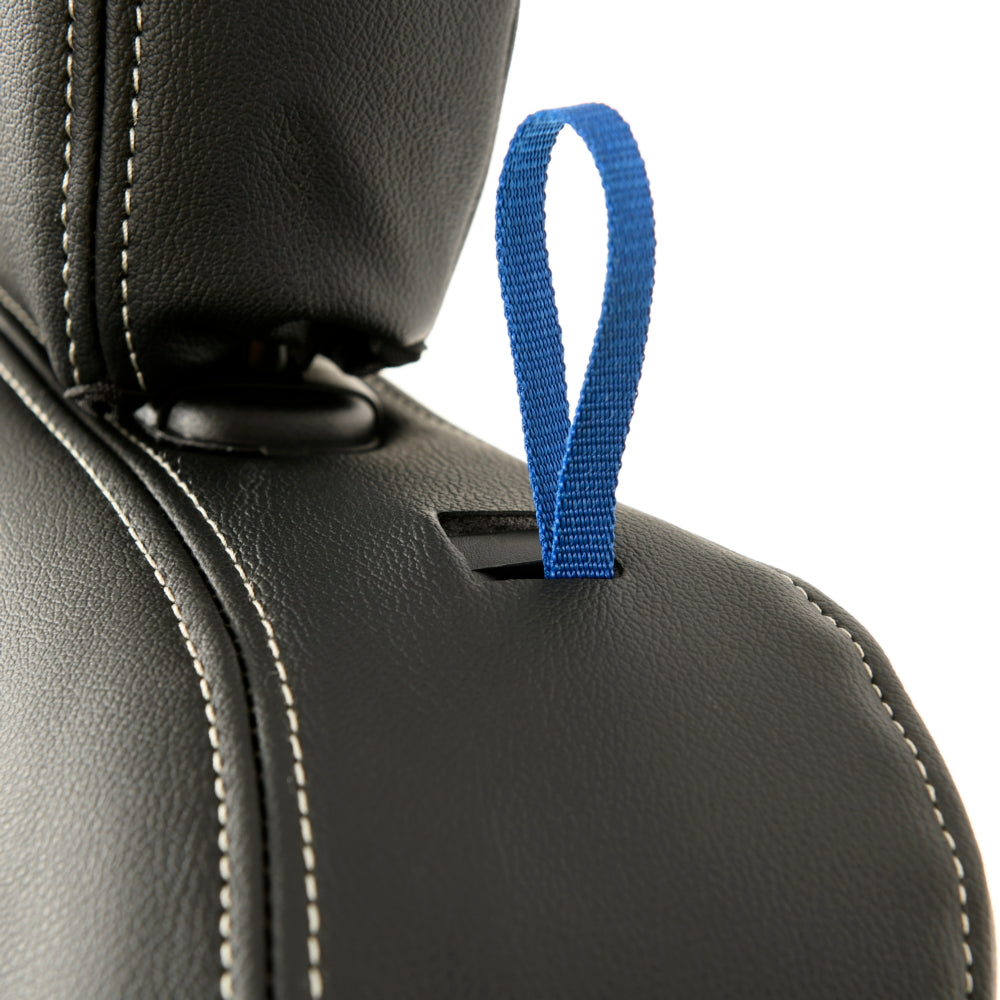 Peugeot Partner Tailored Leatherette Seat Covers - Black - UK Custom Covers