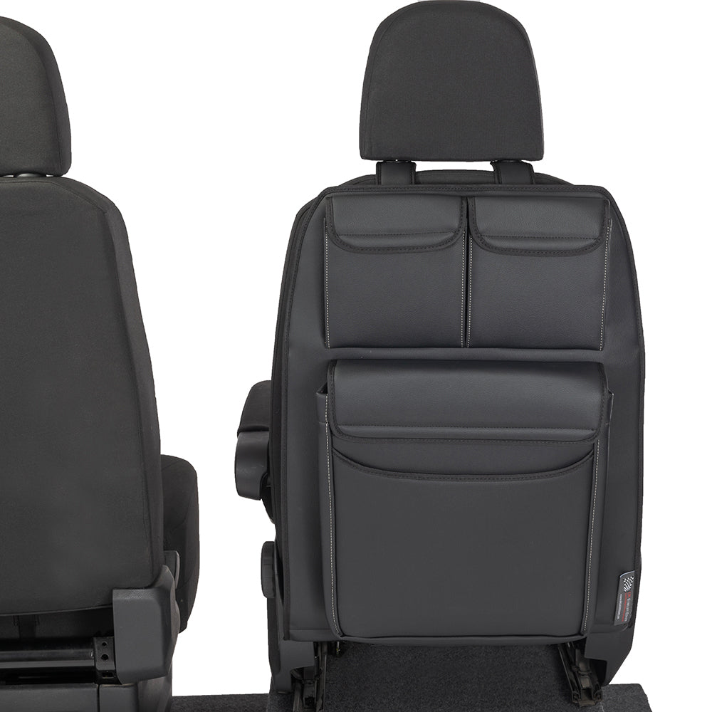 Peugeot Partner Seat Storage Organisers Leatherette - UK Custom Covers