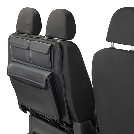 VW Caddy Maxi Life Seat Storage Organisers Leatherette - UK Custom Covers