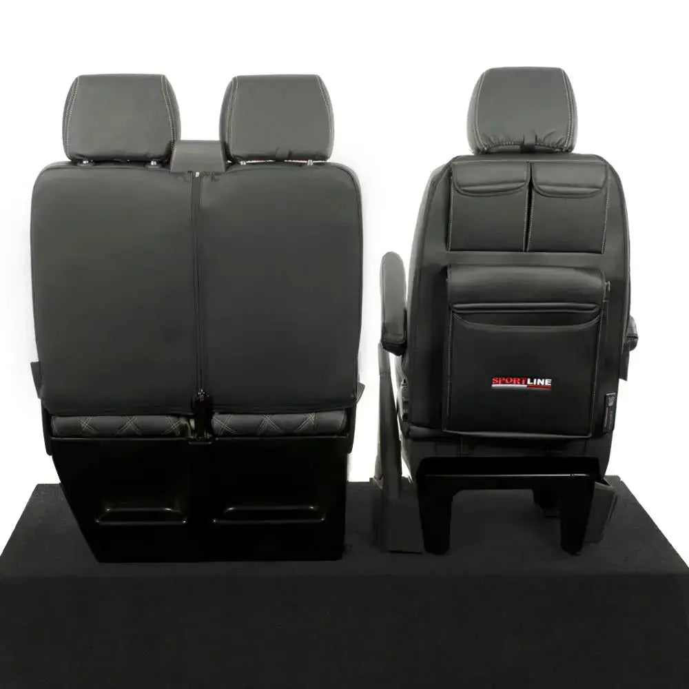 VW Transporter T6/T6.1 Seat Storage Organisers UK Custom Covers