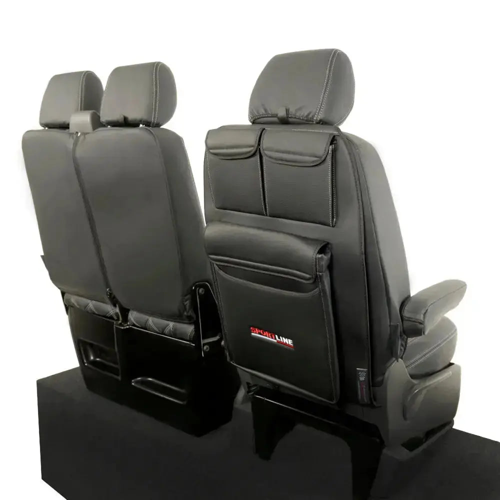 VW Transporter T6/T6.1 Seat Storage Organisers UK Custom Covers