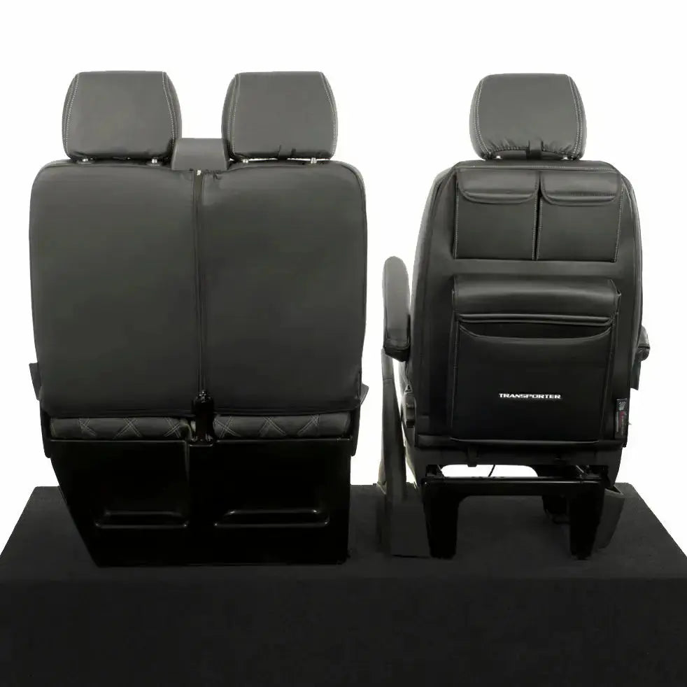 VW Transporter T6/T6.1 Seat Storage Organisers UK Custom Covers