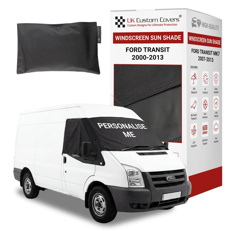 Ford Transit Van Windscreen Cover Waterproof & Frostproof Sun Shade