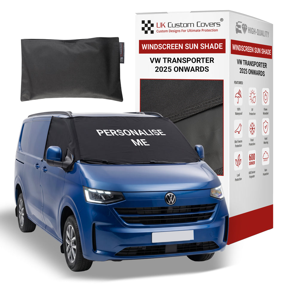 VW Transporter T7 Windscreen Cover Waterproof & Frostproof Sun Shade 2025+