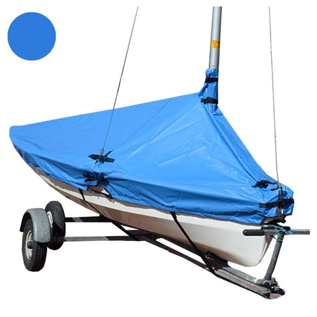 Solo Dinghy Overboom Boat Cover (Blue) UK Custom Covers