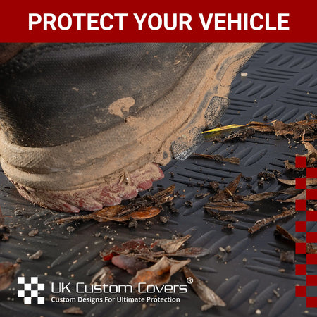 Ford Transit Custom Rubber Floor Mats (Front) 2023+ UK Custom Covers