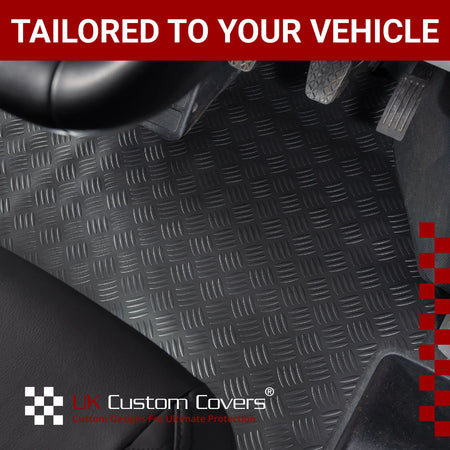 Ford Transit Custom Rubber Floor Mats (Front) 2023+ UK Custom Covers