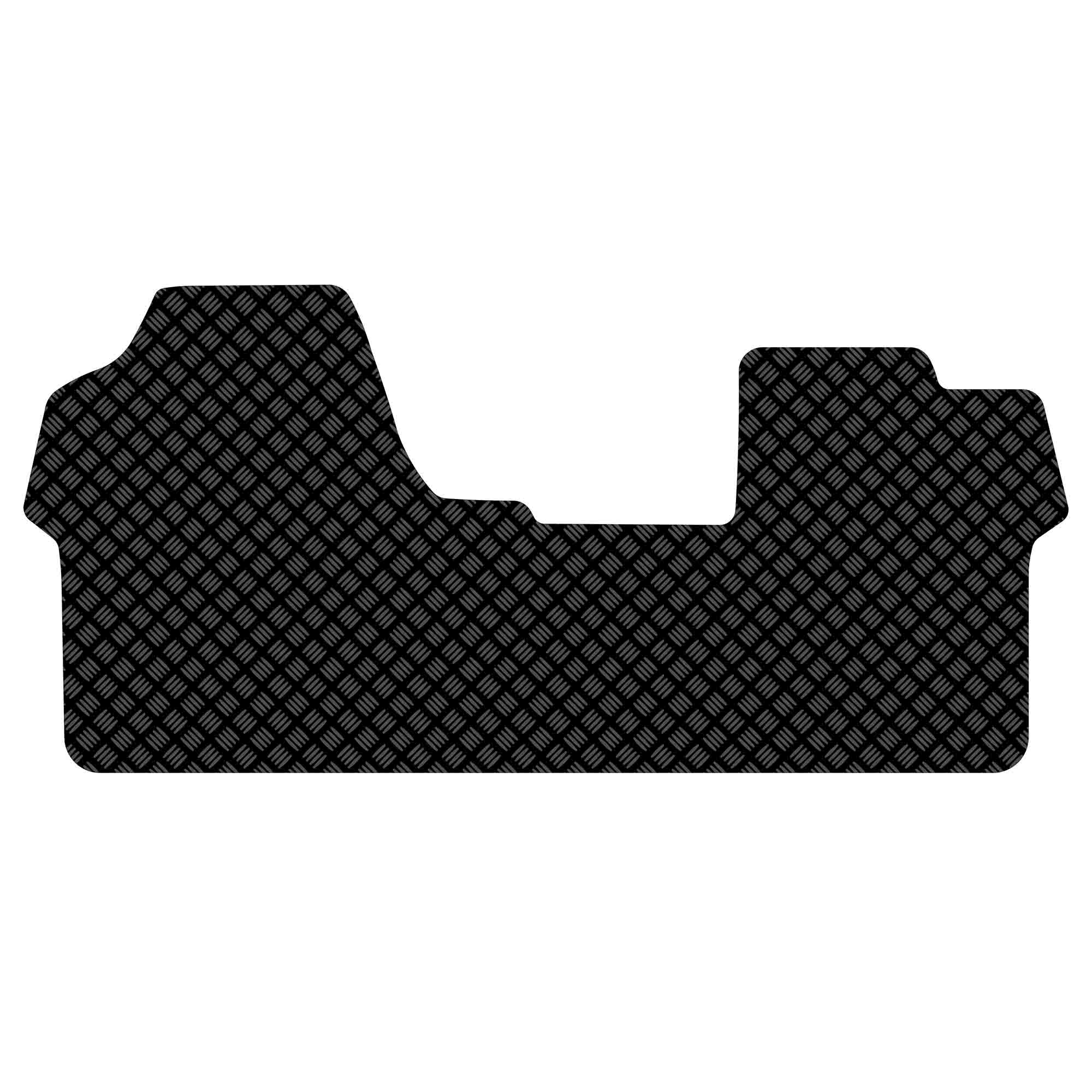 Peugeot Expert Rubber Floor Mats (Front/Cab) (2016+) UK Custom Covers