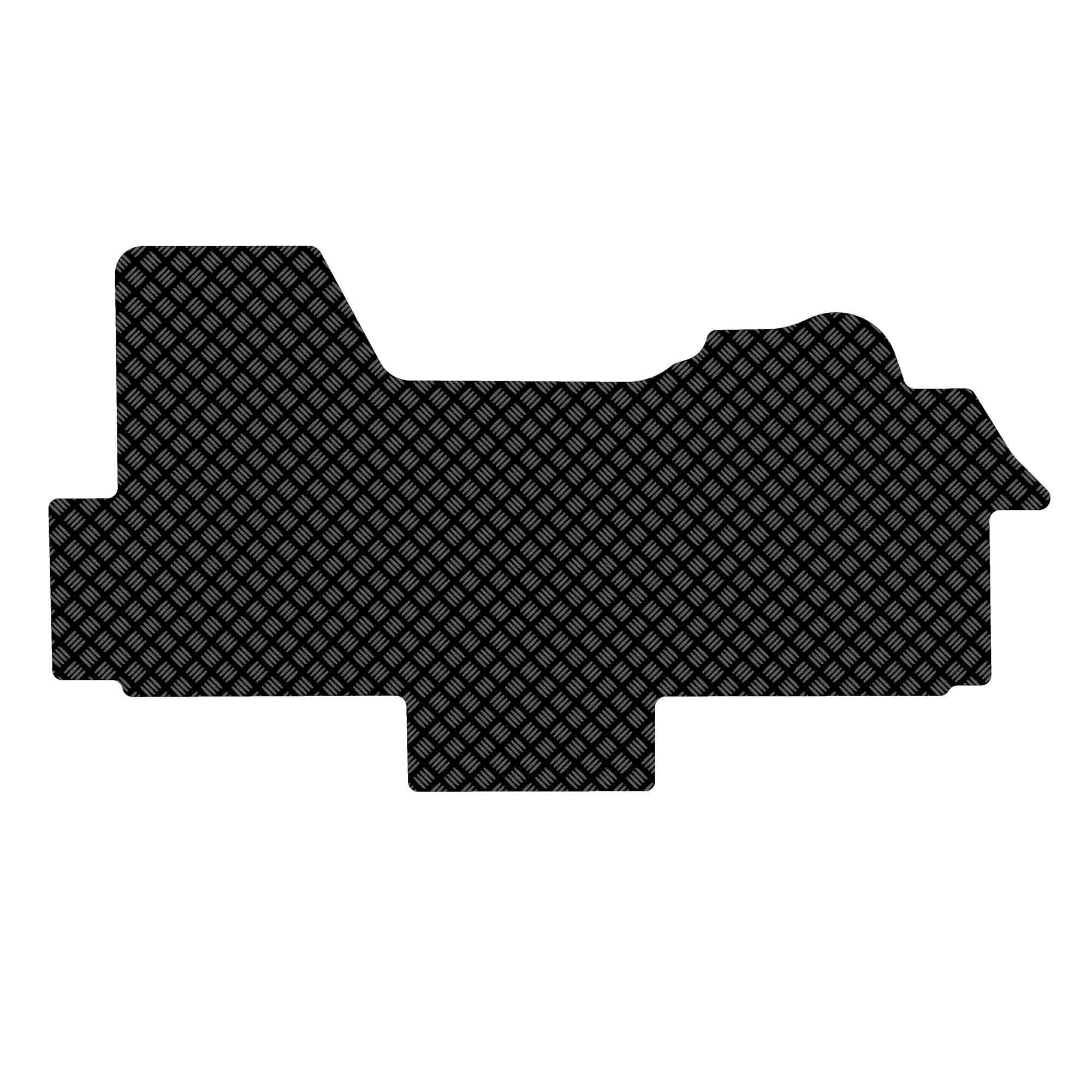 Peugeot Boxer Rubber Floor Mats (Front) (2006+) UK Custom Covers
