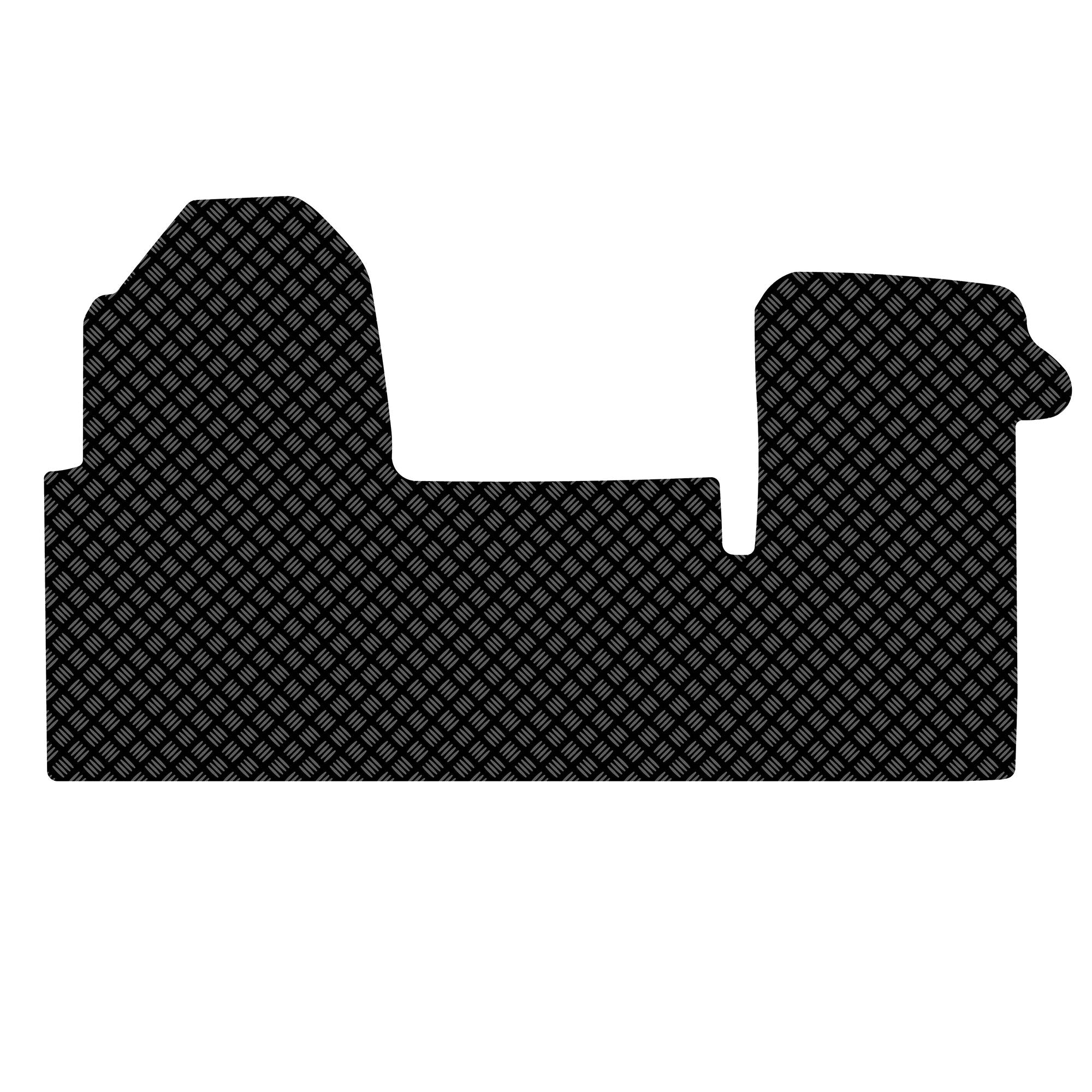 Fits Nissan Interstar Rubber Floor Mats (Front Cab) (2022+) UK Custom Covers