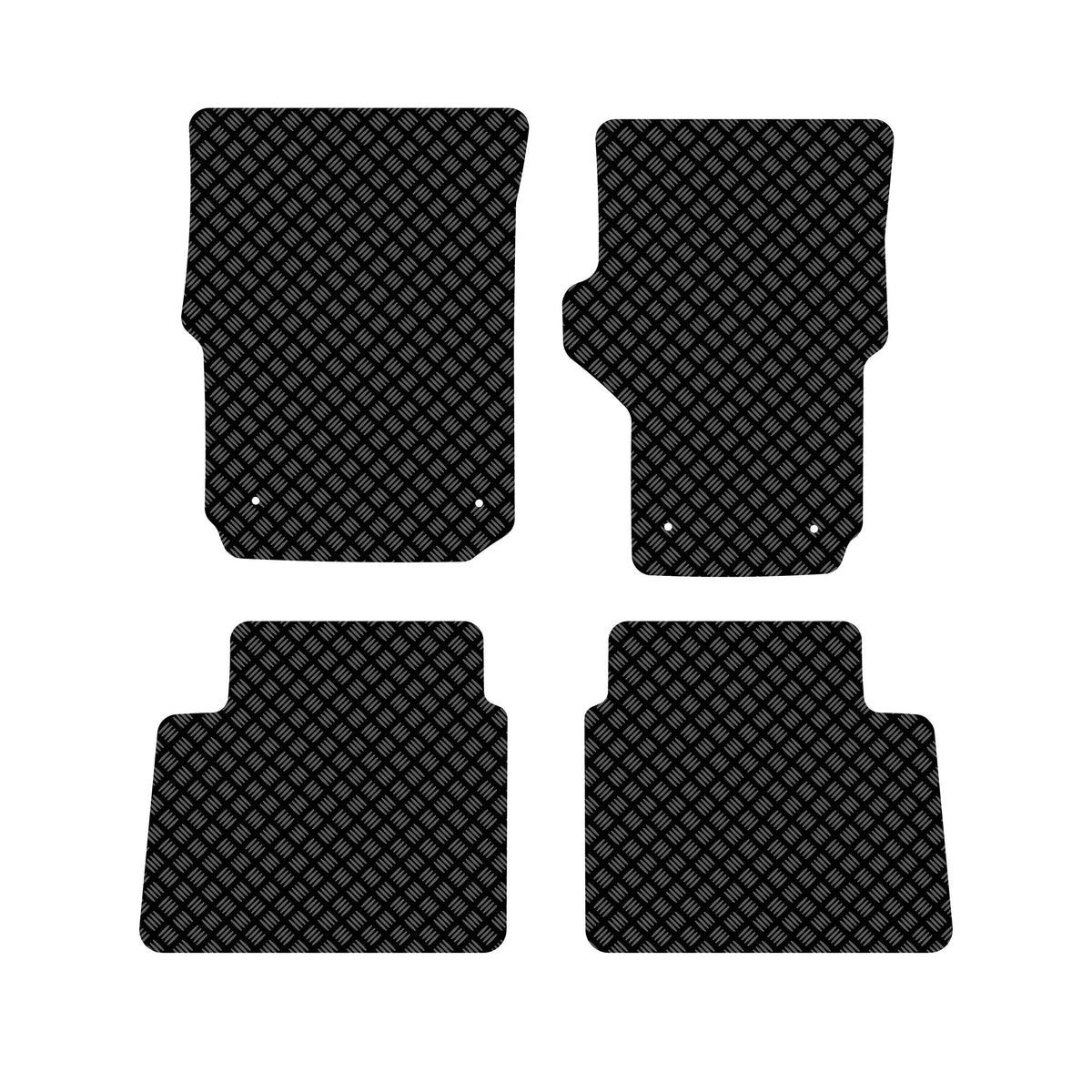 VW Amarok Rubber Floor Mats (2010-2018) UK Custom Covers