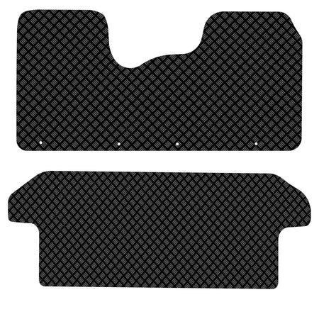 Renault Trafic Rubber Floor Mats (2014+) UK Custom Covers