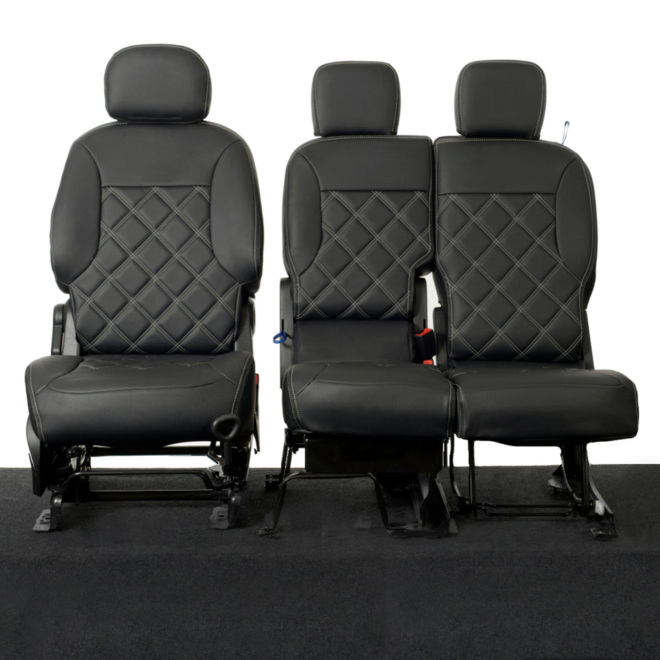 Peugeot Partner Front Seat Covers Leatherette (2008-2018)