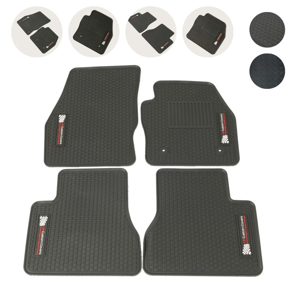 Ford Transit Connect Rubber Floor Mats (2014 Onwards)