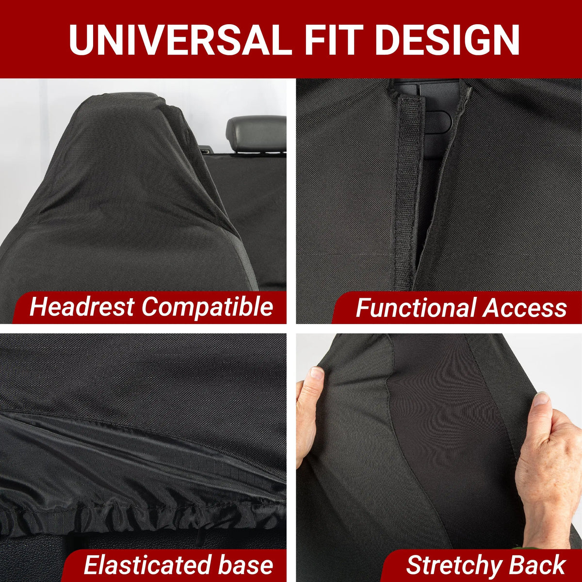 Universal Flexi Fit Seat Covers – Waterproof PU UK Custom Covers