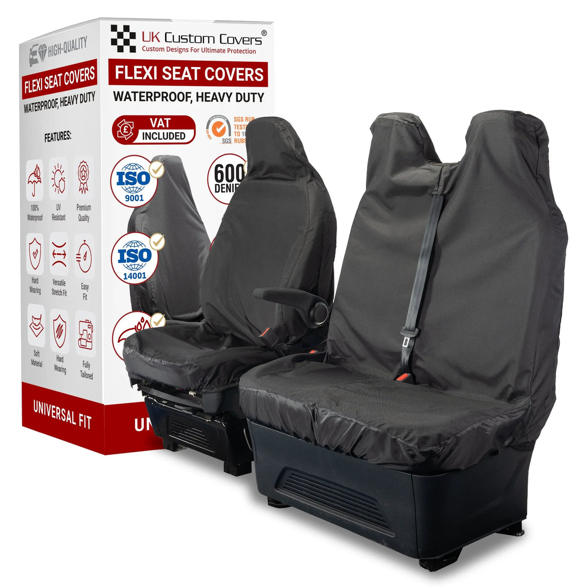 Universal Flexi Fit Seat Covers – Waterproof PU UK Custom Covers