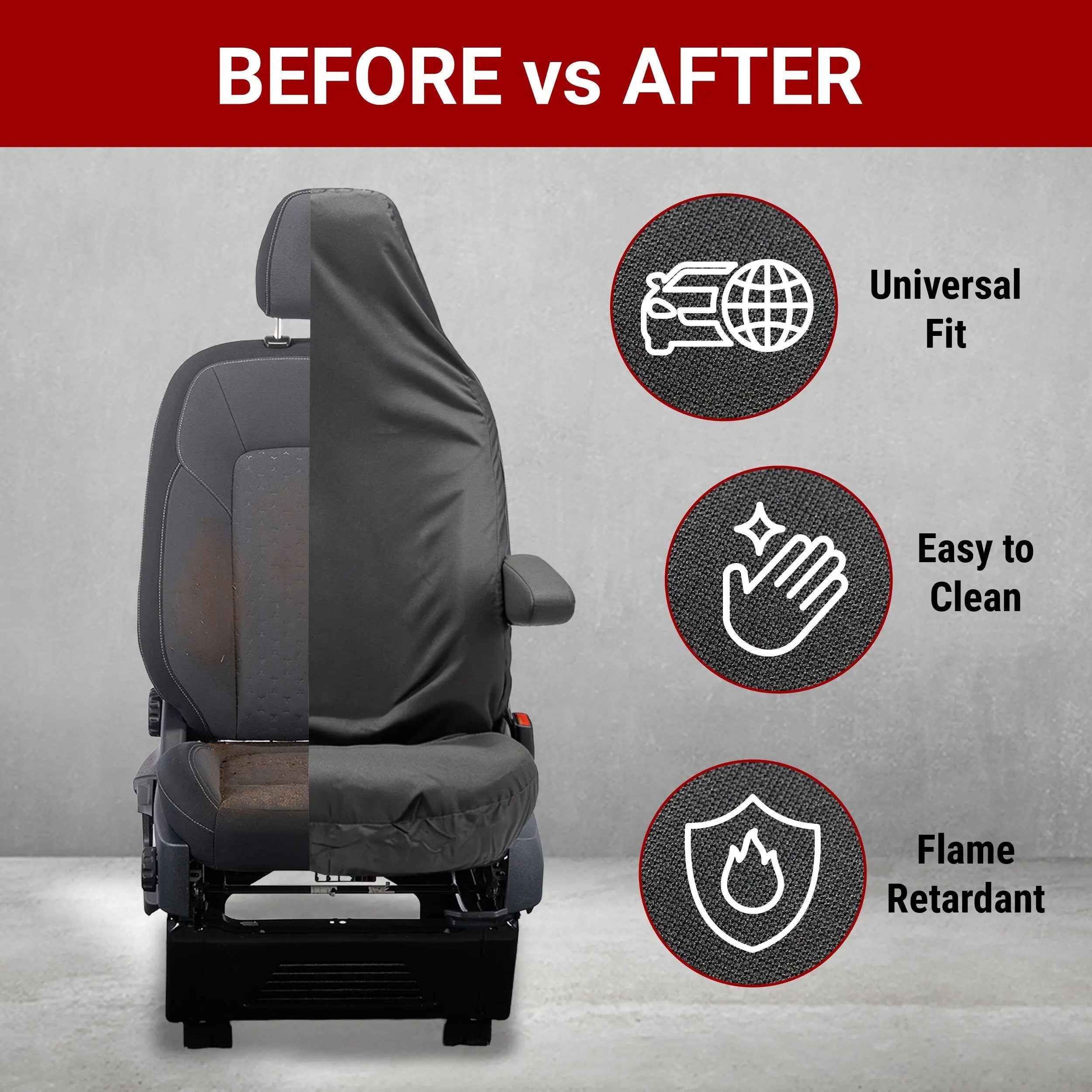 Universal Flexi Fit Seat Covers – Waterproof PU UK Custom Covers