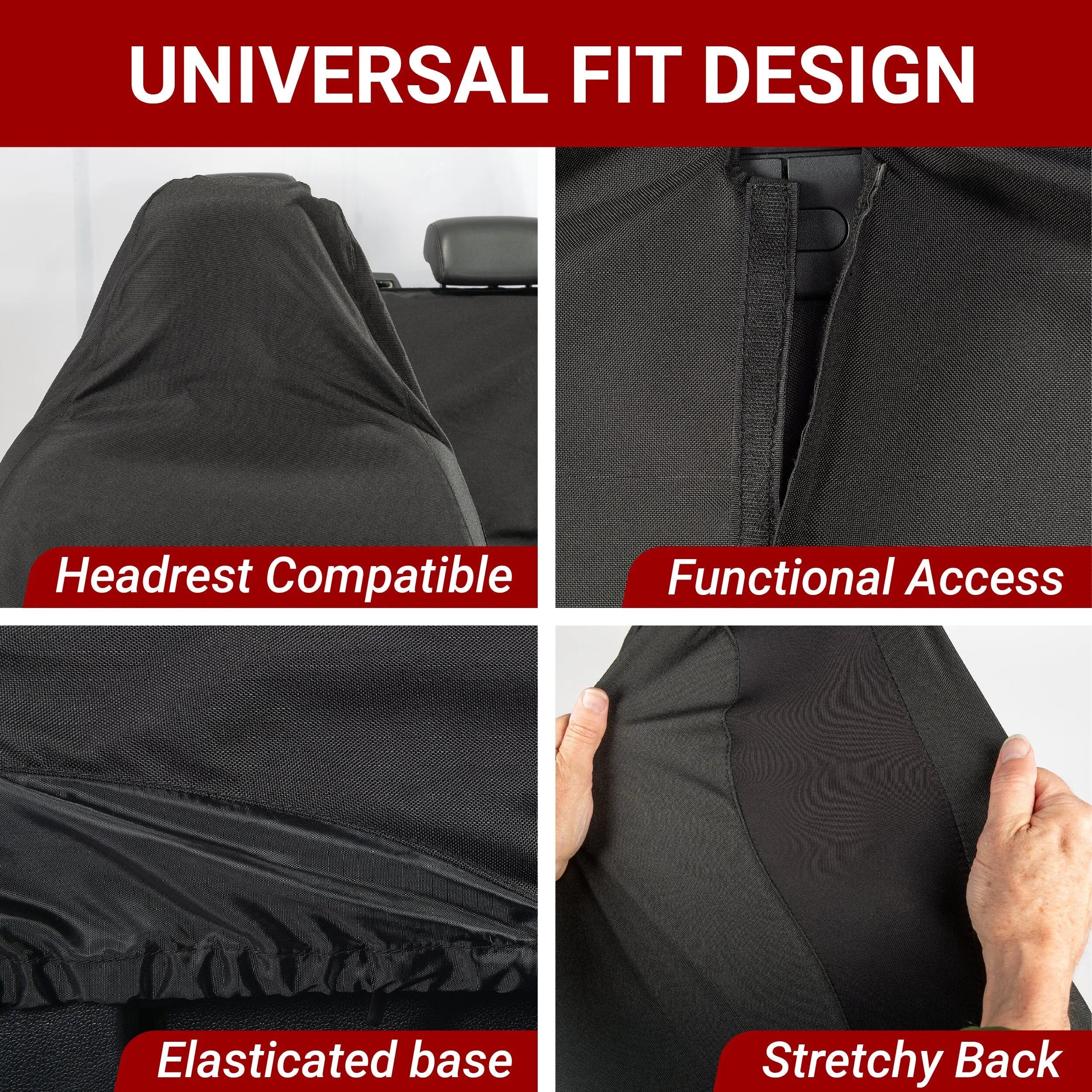 Universal Flexi Fit Seat Covers – Waterproof PU UK Custom Covers