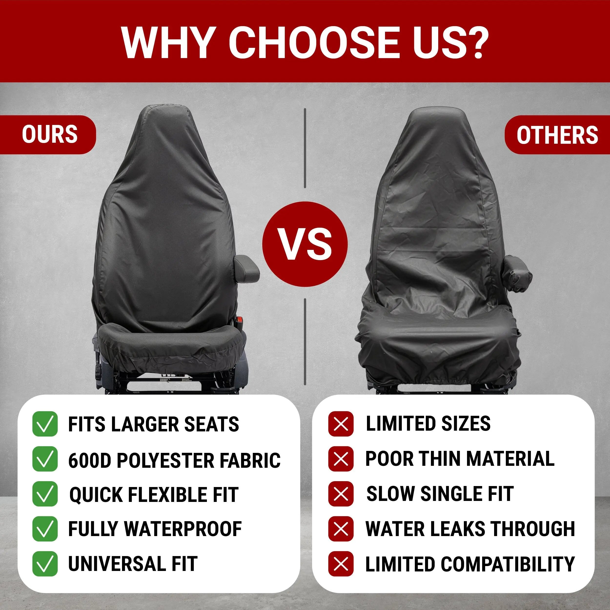 Universal Flexi Fit Seat Covers – Waterproof PU UK Custom Covers
