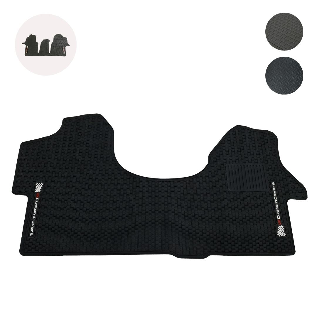 VW Crafter Front Cab Rubber Floor Mats - UK Custom Covers