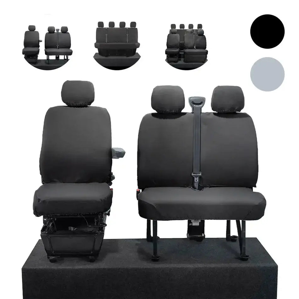 Vauxhall Movano Seat Covers Cotton-Backed PU 2010+ UK Custom Covers