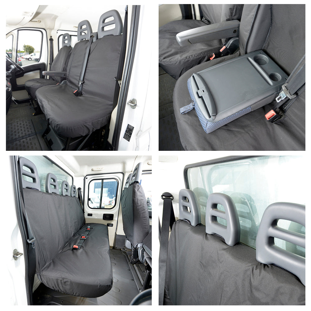 Peugeot Boxer Tailored PU Seat Covers - UK Custom Covers