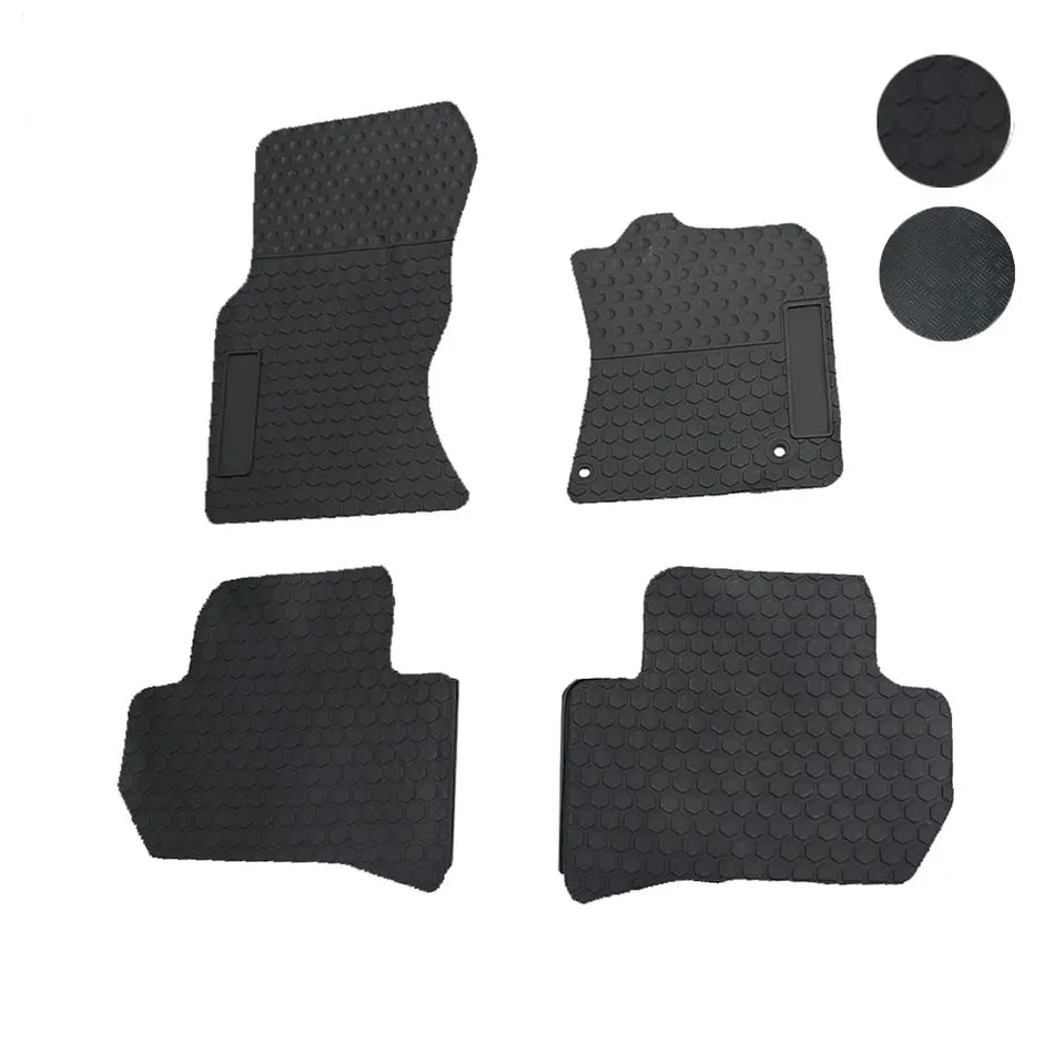 Land Rover Range Rover Velar Rubber Floor Mats (2017+) UK Custom Covers